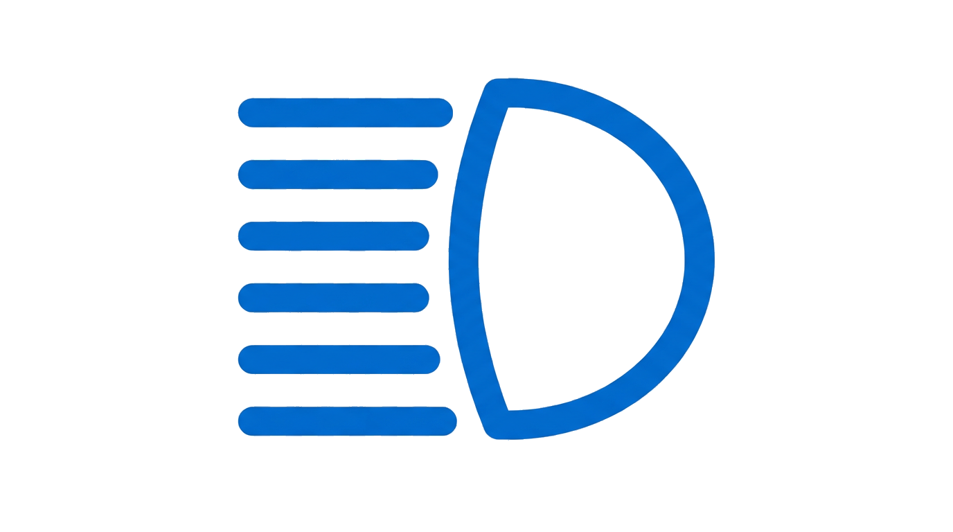 High Beam Indicator dashboard icon